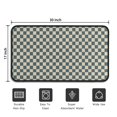 thumbnail image 5 of Navy and Beige Checkerboard Pattern Door Rugs,Washable Non Slip Door Mats Indoor,Decorative Door Mats,Entry Mat Indoor for Entrance,Bedroom,Kitchen,Bathroom,30"x17", 5 of 6