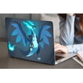 thumbnail image 3 of KSK KAISHEK Hard Shell Compatible 2012 2013 2014 2015 Released MacBook Pro 15" with Retina Display No CD-ROM, No USB-C + Black Keyboard Cover Model: A1398 Animal 233, 3 of 5