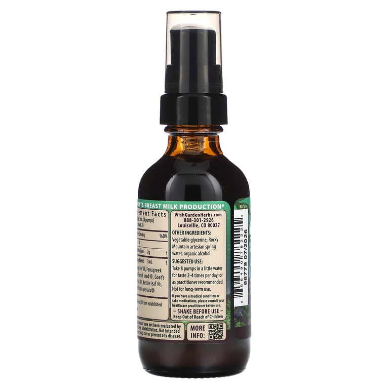 WishGarden Milk Rich Supply Booster, Lactation Herbal Supplement