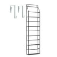 thumbnail image 3 of Organizador sobre La Puerta Zapatero para Puerta Ventana Transparente Varios Compartimentos Calcetines Organizador de Puerta Colgante Plegable de 5, 3 of 8