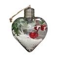 thumbnail image 3 of Vikakiooze Home Decor Christmas LED Transparent Christmas Ball Christmas Tree Pendant Glowing, 3 of 7
