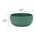 thumbnail image 4 of Mainstays by Becky G. & Alejandra Bamboo Melamine Serving Bowl & Dip Bowl, Green, 4 of 13
