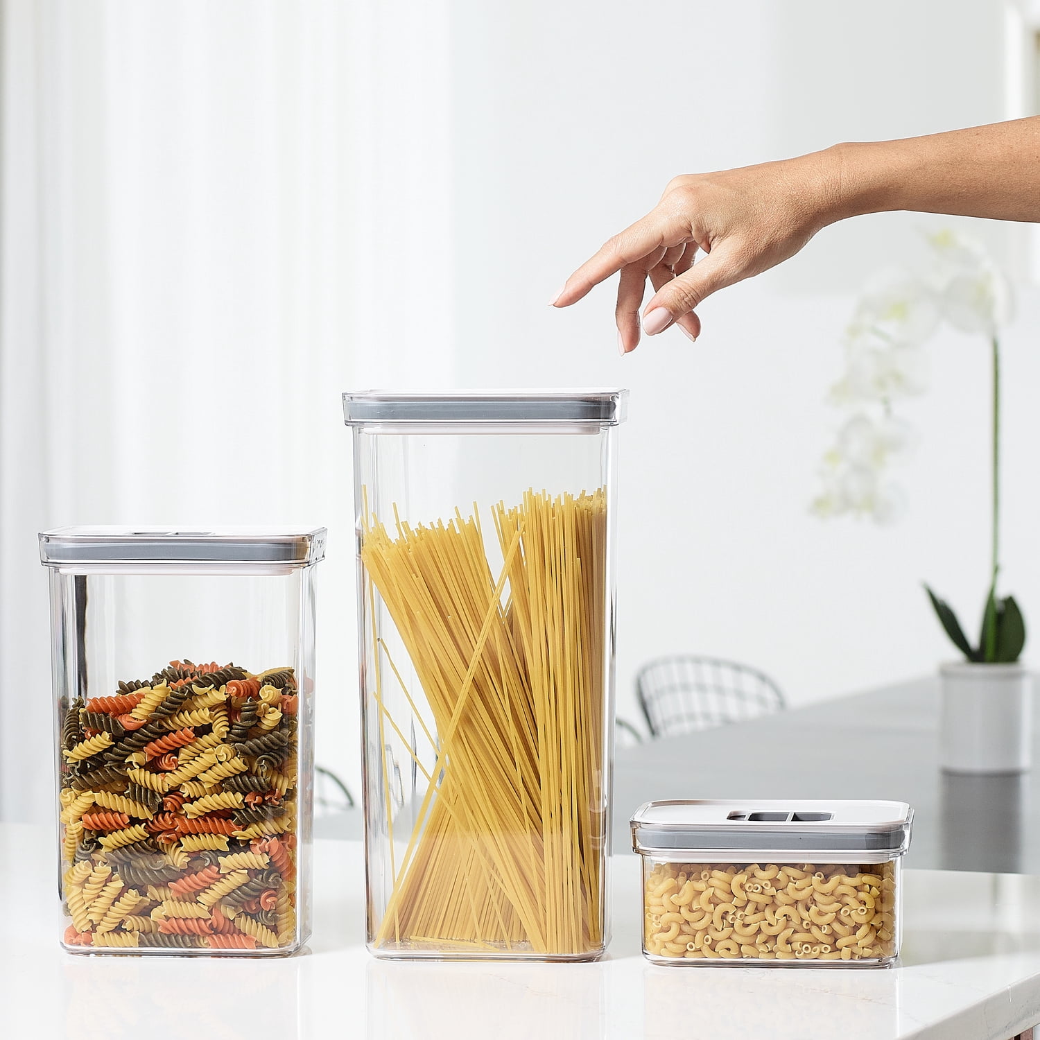 Pantrymate Rectangle Container 3-Piece Set