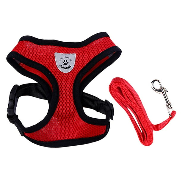 1 manta para perro, abrigo, chaqueta para cachorro, chaleco protector, arnés cálido Rojo - S