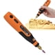 thumbnail image 5 of Bolígrafo De Amoladora Eléctrica, Kit De Herramientas Rotativas Ligeras Mini Inalámbrico Para Proyectos De Bricolaje Para Moler Para Pulir EOTVIA No, 5 of 7
