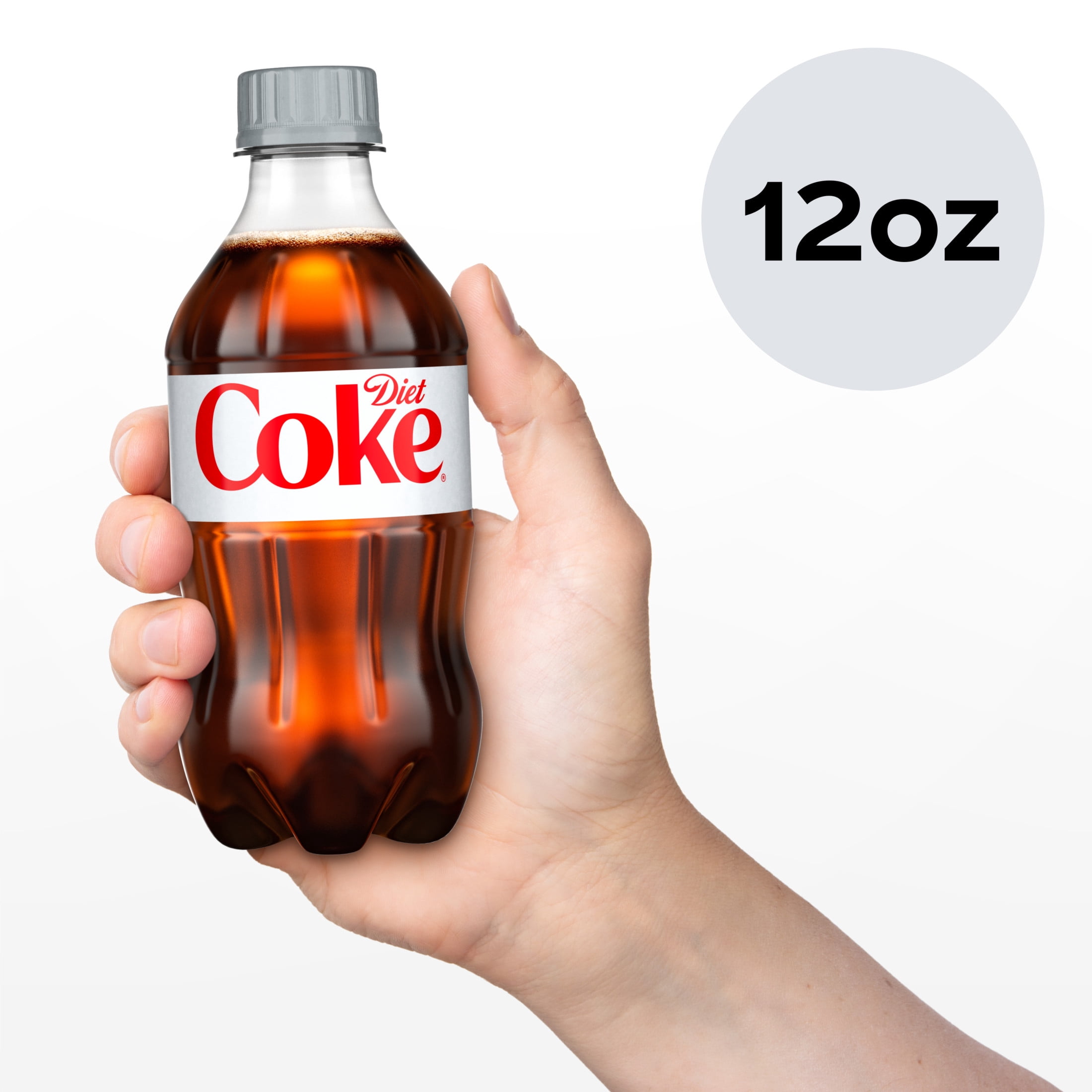 Diet Coke Soda Pop Bottles, 12 fl oz, 8 Pack