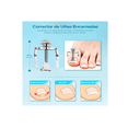 thumbnail image 3 of Pedicura Acero Inoxidable Cortaúñas Alicates 10pz Plata, 3 of 3