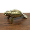 thumbnail image 3 of Manatee Figurine Brass Statue Home Office Table Decoration Animal Figurines Toys, 3 of 6