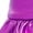 Purple, variant on Girls 2 Piece Metallic Dance Outfits Ballroom Dancewear Shiny Skirt and Top Set for Ballet Silver 16