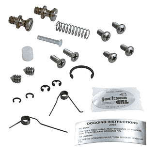 Jackson 302610 Head Assembly Hardware Package for 2095 Rim Panic Exit Devices