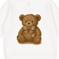 thumbnail image 3 of Inktastic Vintage Teddy Bear with Patch Toddler Sweatshirt, 3 of 4