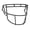 BLACK, variant on VENGEANCE ROPO-SW-TRAD-NB FACEMASK Carbon Steel / Gray