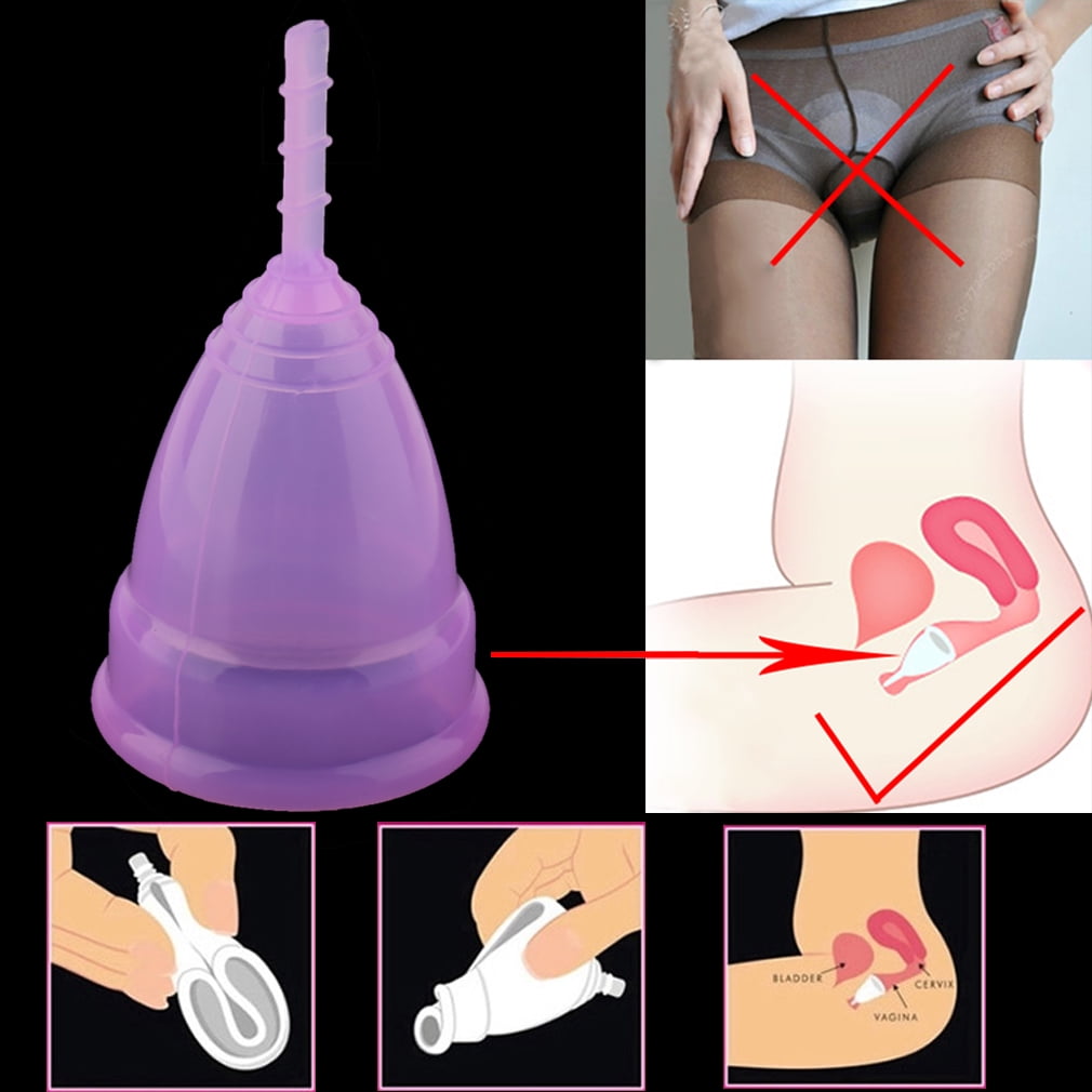 Medical Grade Silicone Menstrual Cup Women Period Cup