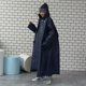 thumbnail image 2 of Poncho impermeable de moda EVA con ala doble larga combinada, mochila tres en uno, impermeable para caminar, 2 of 6