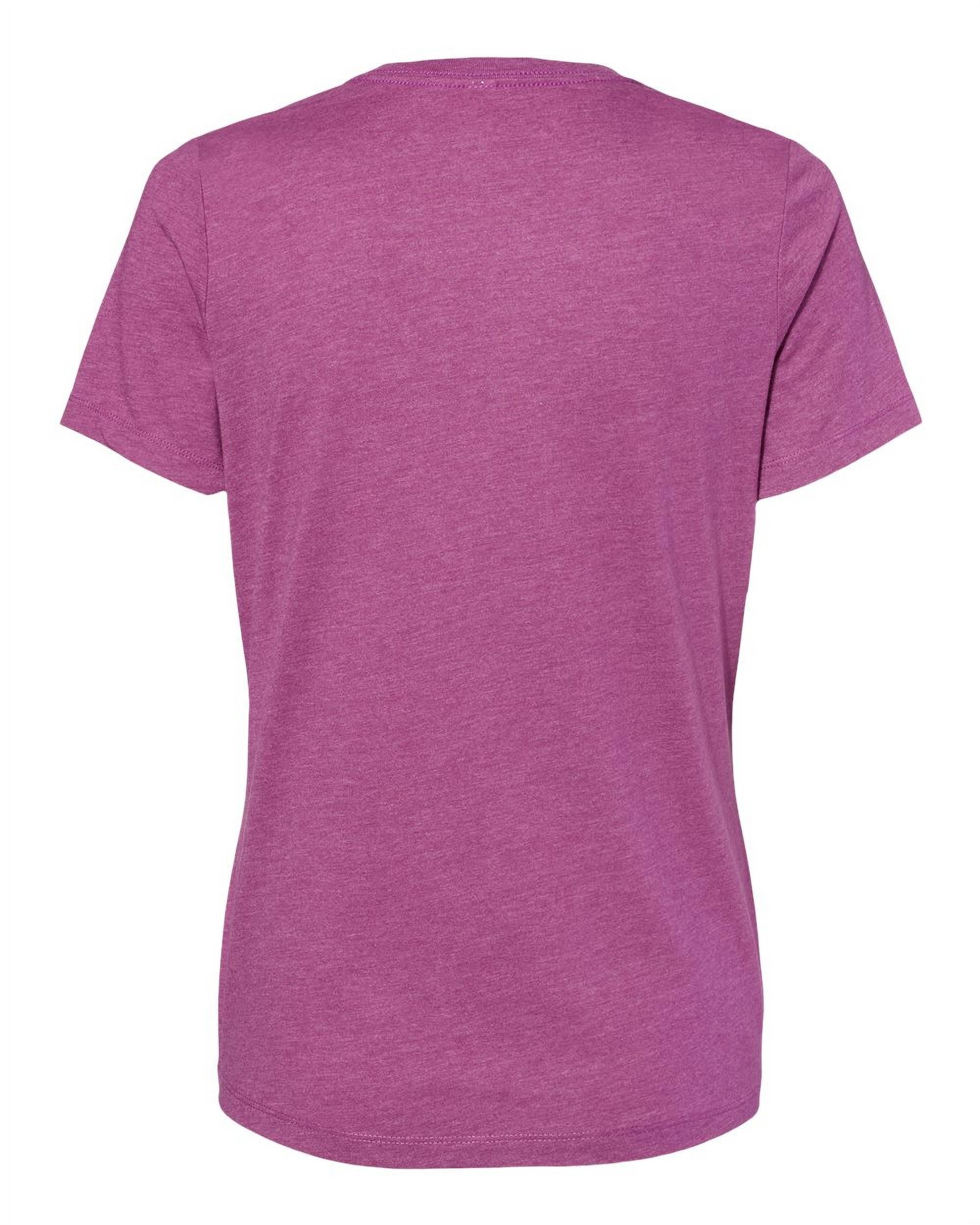 Short-Sleeve - XL Relaxed - HEATHER CVC T-Shirt Heather MAUVE Ladies\'