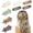 Style3(Combo), variant on 8PCS Flat Hair Claws Matte Non-Slip Clips for Women, Strong Hold Hair Accessories for All Hair Types, Daily Wedding Party Date Beach Use (Style6(Flat))
