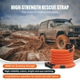 thumbnail image 6 of Ultra-Strong Kinetic Recovery Rope 7/8" x 20' - 30,580 lbs Capacity, 30% Stretch for Off-Road & Farm Use, 6 of 7