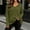 Army Green, variant on Bnwani Plus Size Blouses for Women Waffle Pattern Loose Shirts Long Sleeve V-Neck Pullover Tops Elegant Army Green L