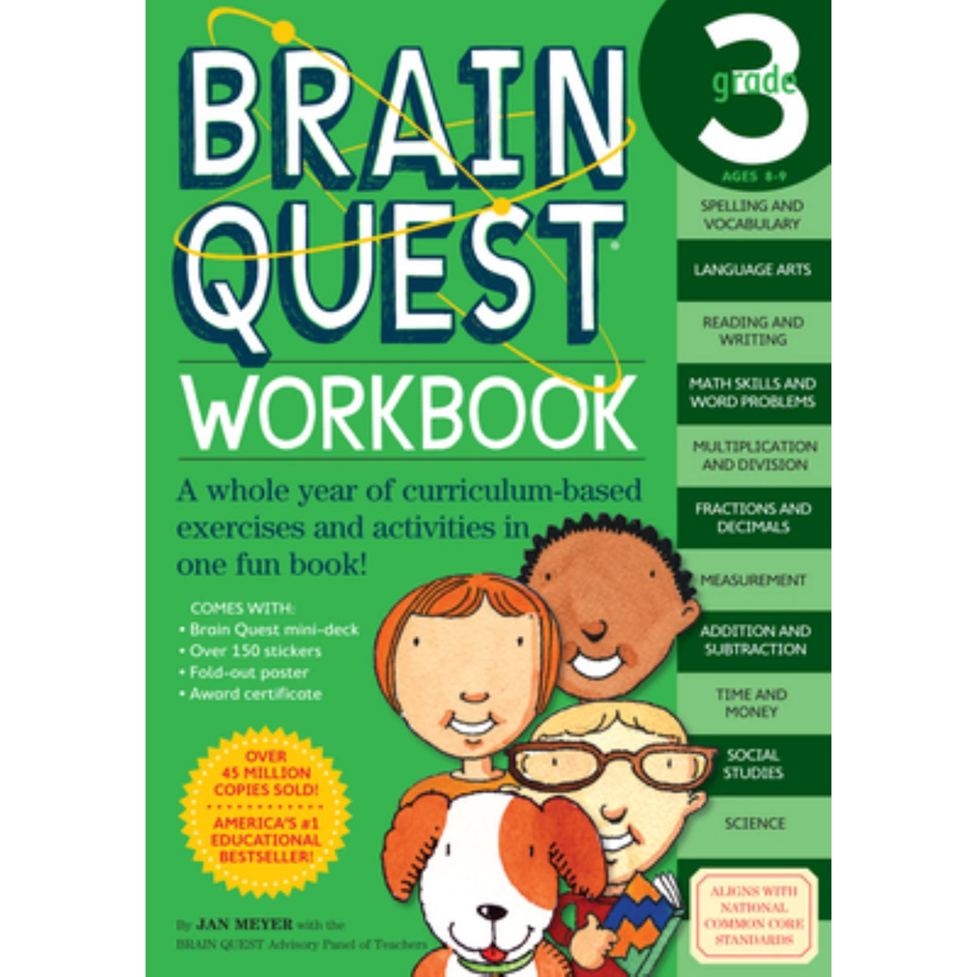 Brain Quest Workbook: 3rd Grade