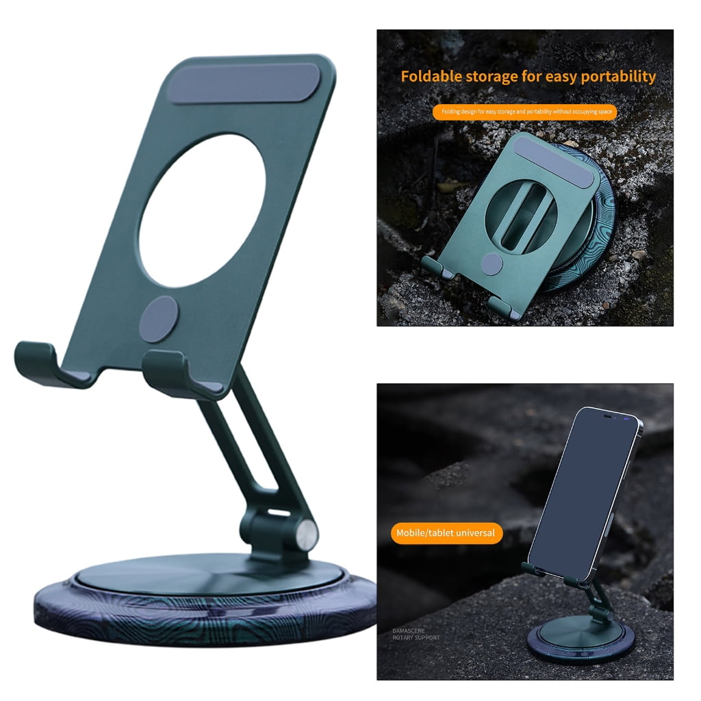 Yokua Mobile Phone Stand Cellphone Cradle Foldable Tablet Holder Height Adjustable