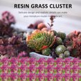 thumbnail image 4 of Shisuyan Artificial Flower Tuft Resin 1 Set 4.9X2.4In, 4 of 9