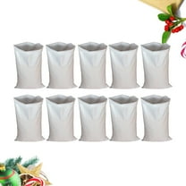 IDEANATEGRATE 20Pcs Sandbag Workout Bag for Students and Family Gunny Sack with Standard Design in White 17.7x29.5in