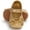 A-gold, variant on Baby Girl Shoes Mary Jane Flats with Bowknot Non-Slip Toddler First Walkers Infant Dress Shoes