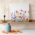 thumbnail image 3 of Ships Next Day Canvas Wall Art 10"x10",Pastoral Spring Floral Wood Framed Canvas Print Painting,Elegant Summer Flower Botanical Ready to Hang Small Picture Wall Decor for Home Kitchen Nursery Office, 3 of 9
