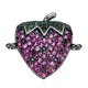 thumbnail image 1 of Colgantes de dijes Sunnimix fresa púrpura con negro, 1 of 8