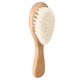 thumbnail image 2 of Sailing Peine suave del masaje de la cabeza del bebé del pelo de cabra con la manija de madera, 2 of 10