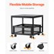 thumbnail image 4 of Minisoporte para nevera VEVOR, carro de almacenamiento de 90 kg, ruedas giratorias, negro, 4 of 9