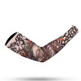 thumbnail image 1 of Unisex Flower Arm Sleeves Sun UV Protection Elastic Arm Cover Tattoo Arm Sleeves Running 9, 1 of 6