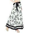 thumbnail image 4 of Phagun Dress Single Layer Cotton Magic Wrap Skirt Plus Size Long Sari Sarong, 4 of 4