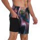 thumbnail image 2 of Balery Bird 3 Bañador para hombre, shorts de playa de secado rápido con entrepierna y forro de compresión-3X-Large, 2 of 6