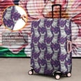 thumbnail image 4 of Purple French Bulldog Luggage Cover Fashion Suitcase Cover Baggage Covers Fit 25-28 Inch Luggage (Go Travel), 4 of 5