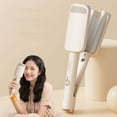 thumbnail image 3 of 2 Barrels 32 Mm Wavy Hair Curler 4 Temperatures for Long Short Hair, 3 of 3