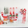 thumbnail image 4 of Santa Climbing Ladder Toy Electric Claus Plush Doll Toy For Christmas Tree Ornament Kids Gift, 4 of 12