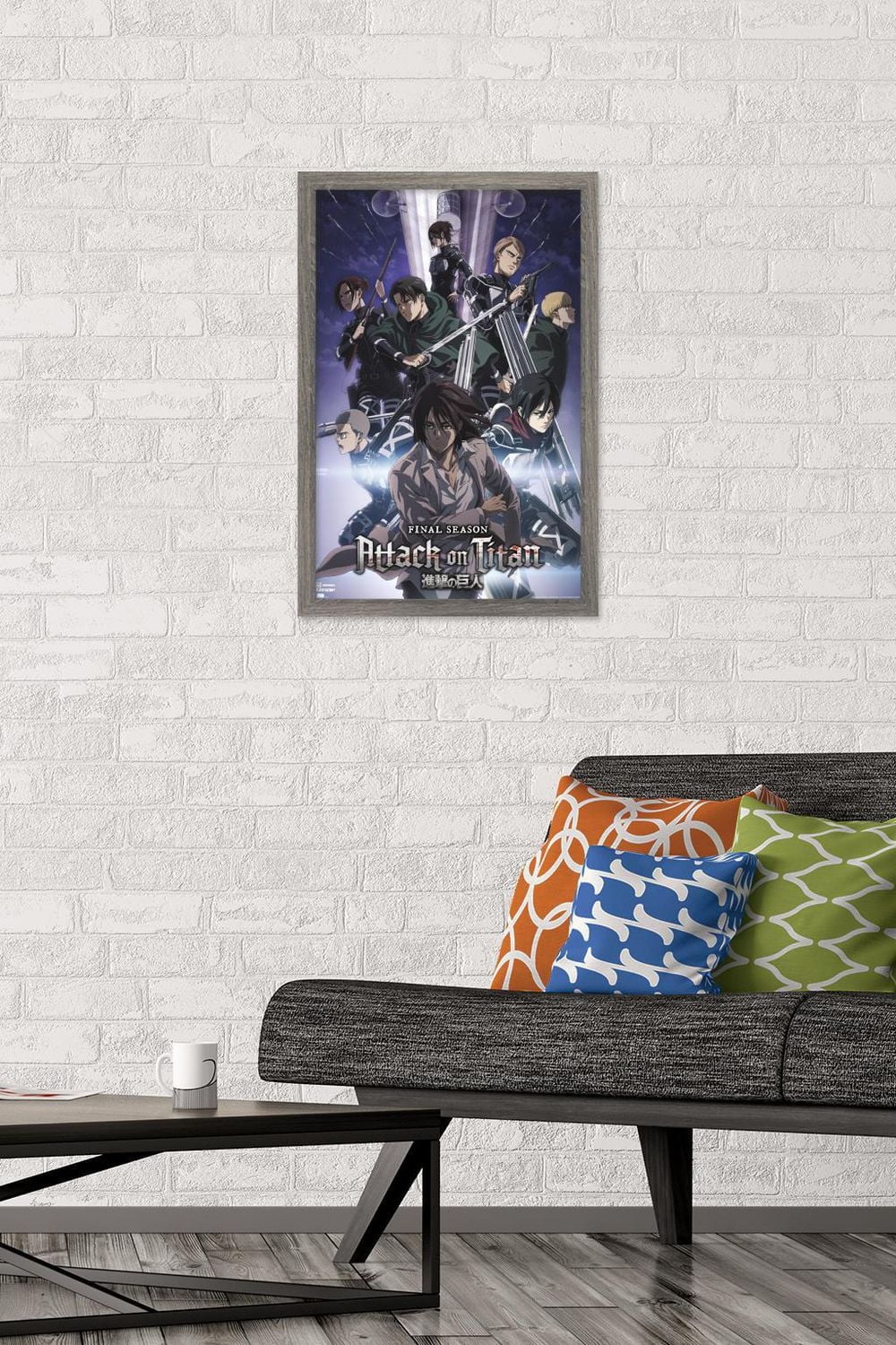 Attack on Titan: Season 4 - Key Visual Wall Poster