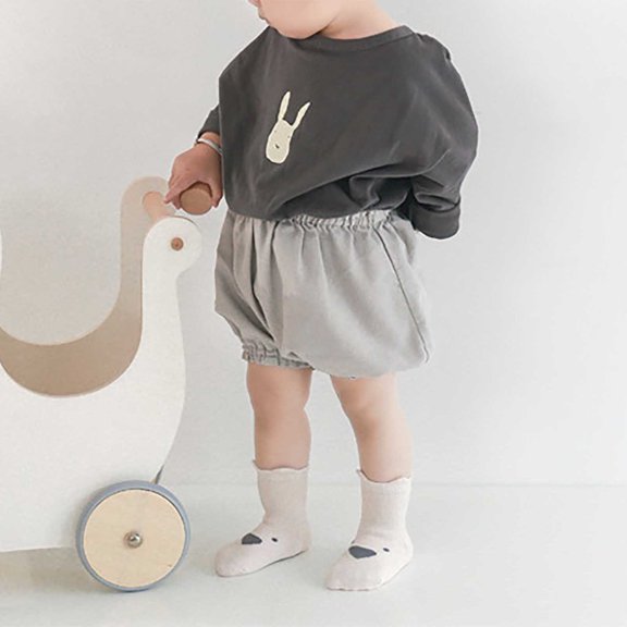 Herrnalise Baby Indoor Toddler Socks Kids Socks Cartoon Warm Cotton Socks Non Slip Breathable Socks Savings !