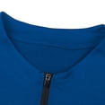 thumbnail image 5 of Kalauyu Mens Long Sleeve Half Zip Compression Athletic Elastic Tight T Shirts Quick Dry Moisture Wicking Gym Sport Fitted Tops, 5 of 8