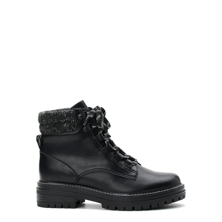 Ladies black 2025 hiker boots