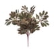 thumbnail image 1 of Planta artificial hoja de mesa centro de mesa decoración de plantas banquete de boda tela de seda hojas falsas, verde rosa 9 Ramo Methold  HA6948-03B, 1 of 5