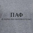 thumbnail image 3 of CafePress - Pi Alpha Phi Letters T Shirt - Women's V-Neck Dark T-Shirt, 3 of 4