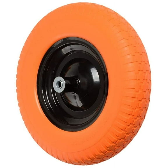 Universal Fit Wheelbarrow That Will Never go Flat (All Trail - Yellow)