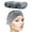 grey, variant on Spa Headband for Women 3 Counts Ultra Soft Adjustable Makeup Hair Band with Magic Tape, Terry Cloth Stretch Head Wrap for Face Washing, Bath, Shower, Facial Mask, Yoga