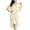 Beige, variant on SwiftWear Women’s Cozy Stain Robe & Cami Dress Pajama Set - Soft 2-Piece PJs for Bedtime, Lounging Loungewear