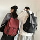 thumbnail image 3 of Mochila Sanmu Travel de piel sintética de gran capacidad, 3 of 4