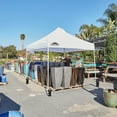 thumbnail image 2 of EAGLE PEAK 10' x 10' Heavy Duty Commercial Canopy Tent Pop Up Industrial Instant Canopy Shelter(White), 2 of 8