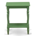 thumbnail image 2 of Home Square Wood End Table with Open Storage in Clover Green - Set of 2, 2 of 5