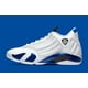 thumbnail image 2 of N I-K-E A i r-Jor-dan 14 Retro White Hyper Royal 487471-104 Men's Size New, 2 of 6